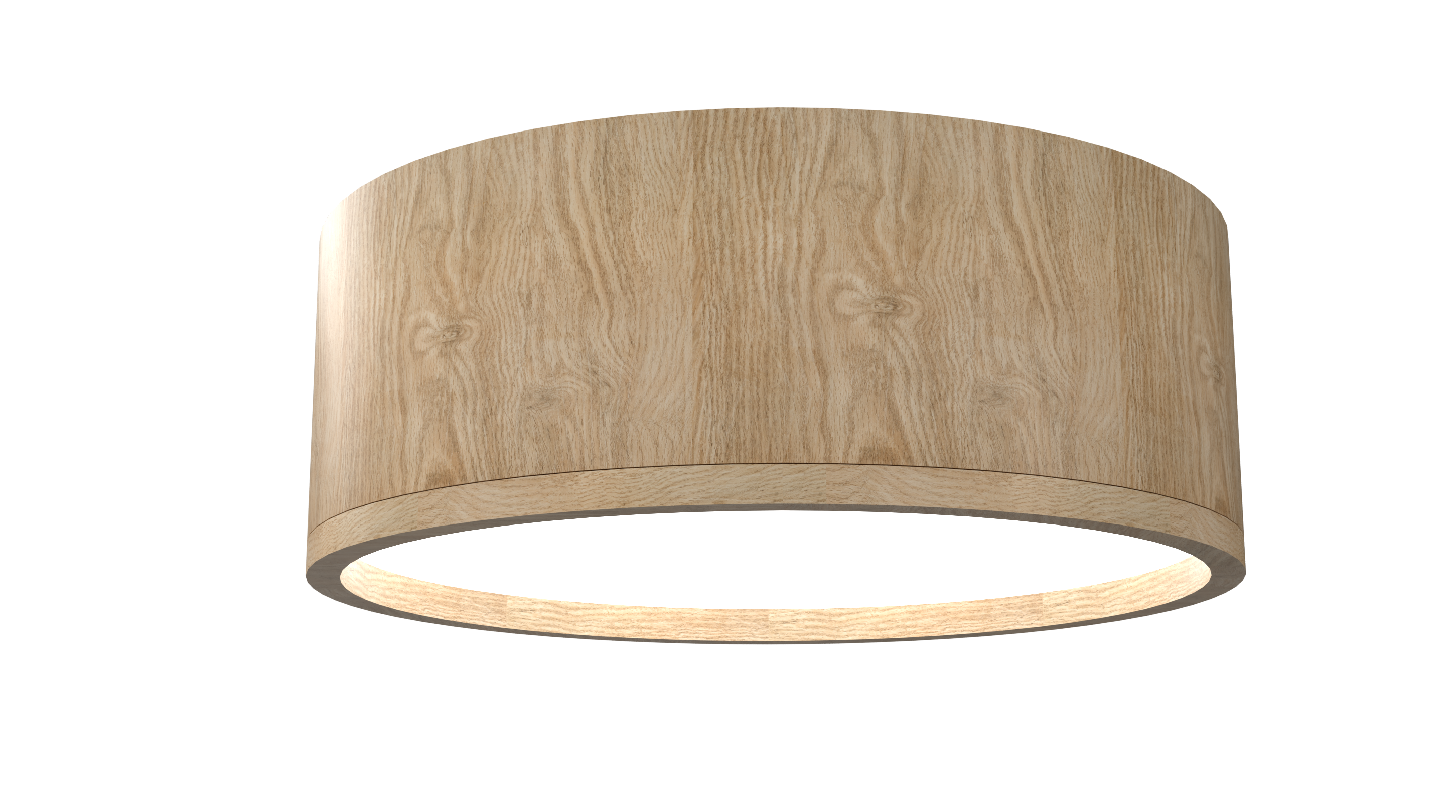 Wood Round LED 850x300