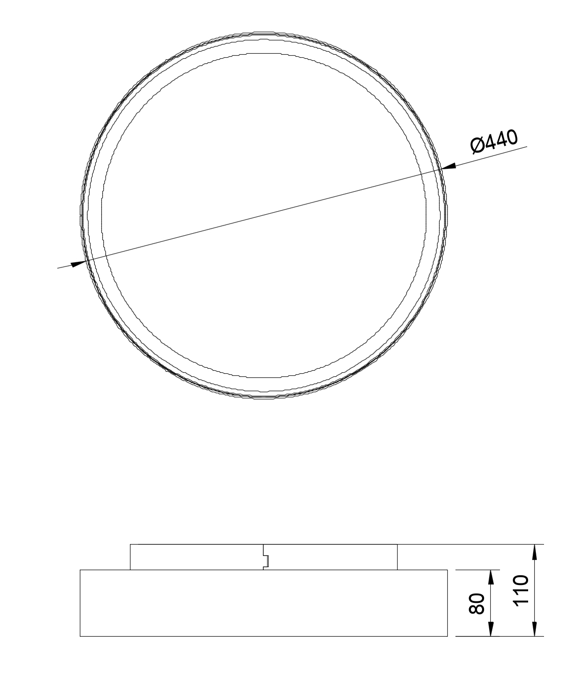 Dimensions Classic Round 440 Decore