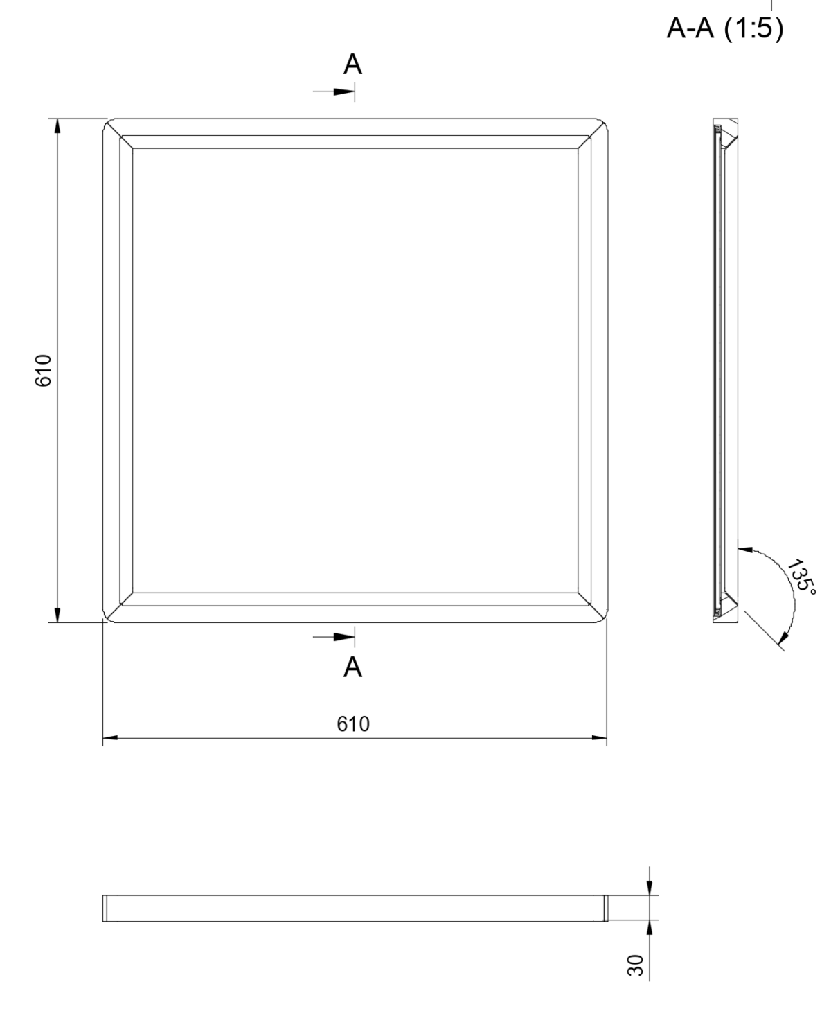 Wood Panel 610 LED Setup.lighting s.r.o.