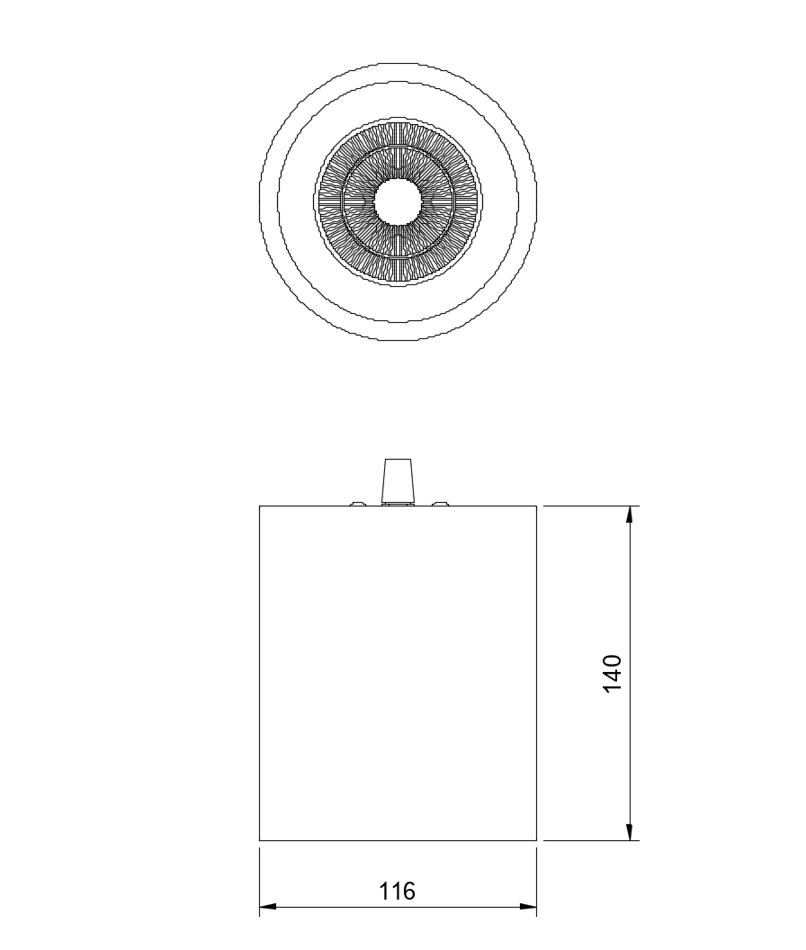 Dimensions Wood Cylinder